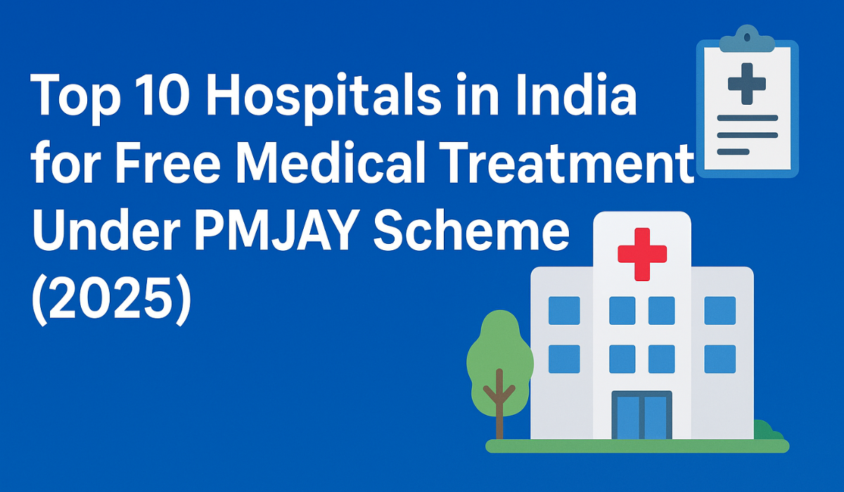 Top 10 Hospitals in India for Free Medical Treatment Under PMJAY